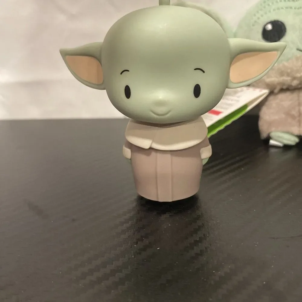 Hallmark Star Wars Mandalorian Grogu Baby Yoda Christmas Tree Ornaments 2023‎ X2